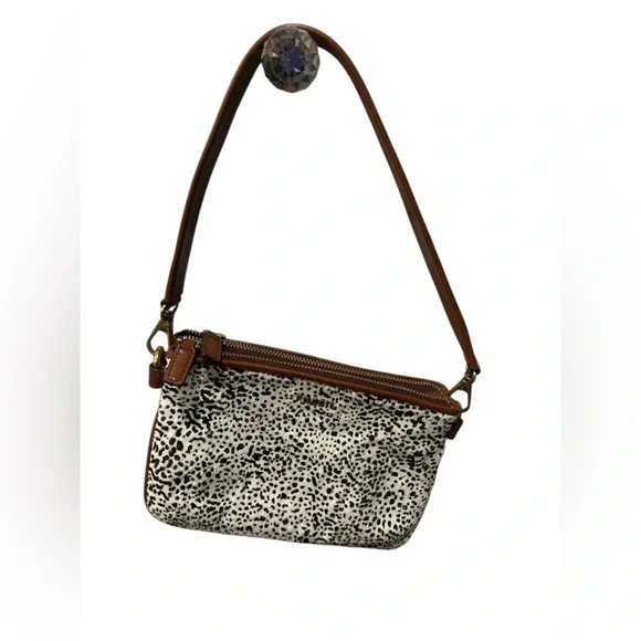 Fossil Memoir calf hair mini purse - Picture 3 of 14